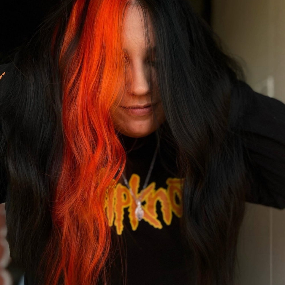 Partial fantasy color at Hair By Erica Kaye in Cleburne, TX