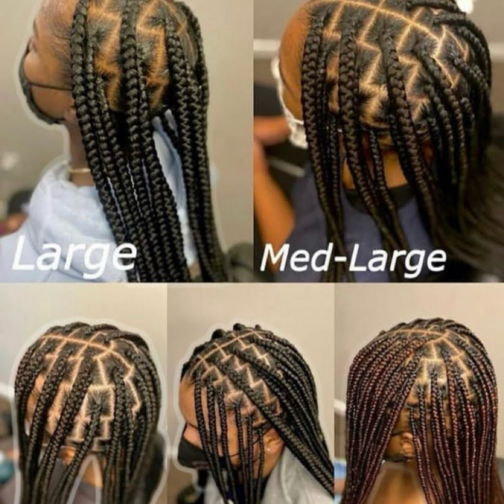 Knotless Braids at Luxe Beautyon 5th Ave in TEXAS CITY, TX