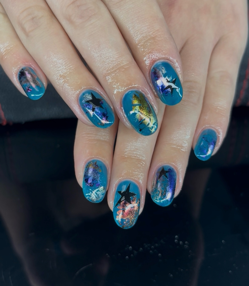 Gel Manicure + Tier 1 Art