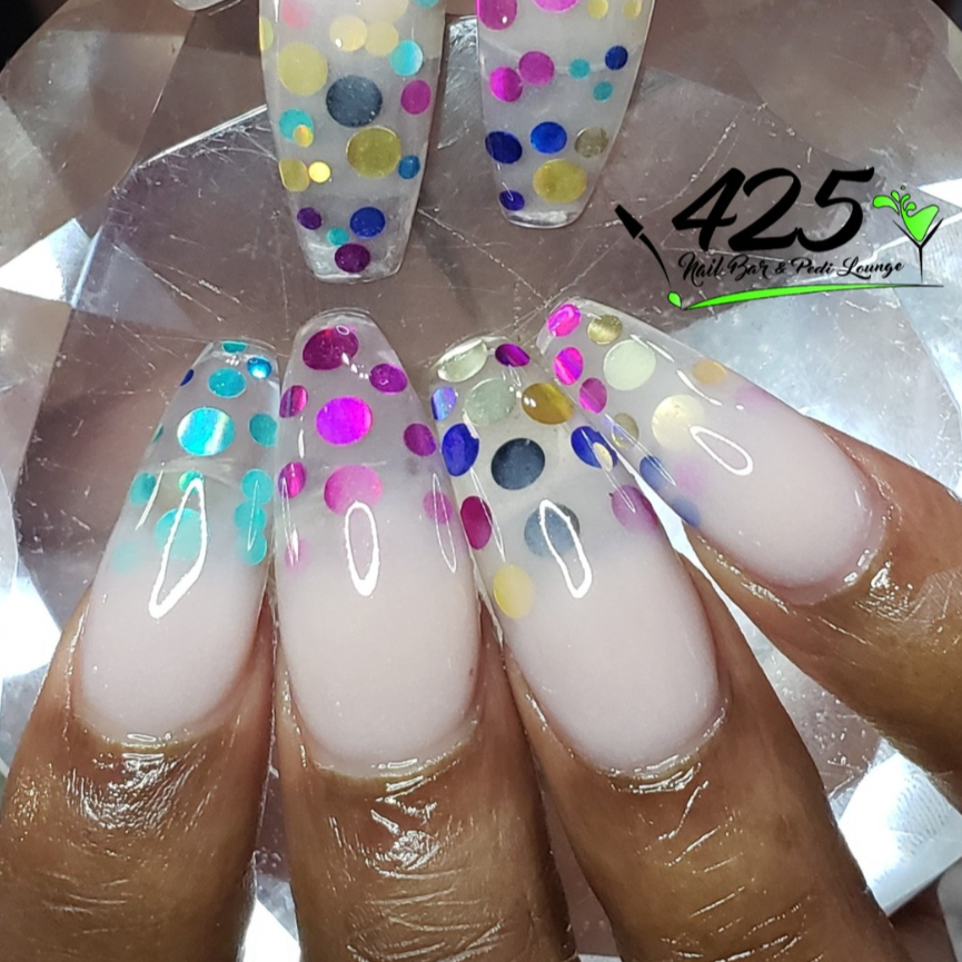 Rockstar Acrylic Fill at 425 Nail Bar & Pedicure Lounge in Richmond, VA