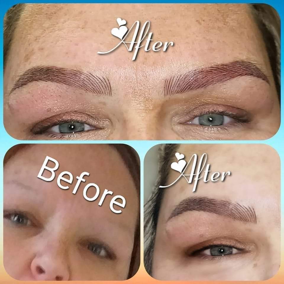 Microblade, Ombre,Or COMBO Eyebrow