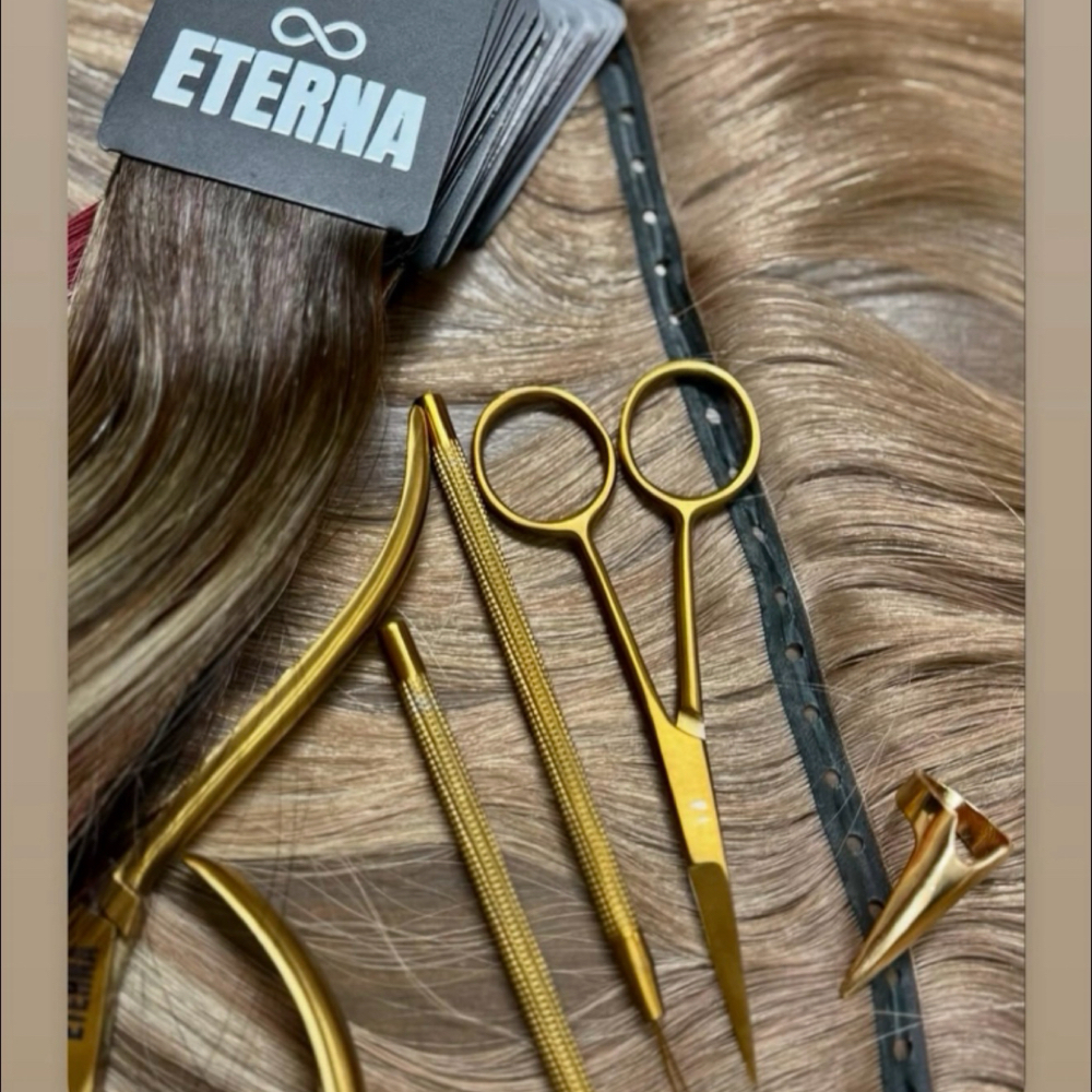 2nd Row Medusa Weft at Hair by Missy in Harrisonville, MO