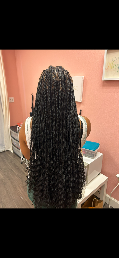Medium Goddess Braids