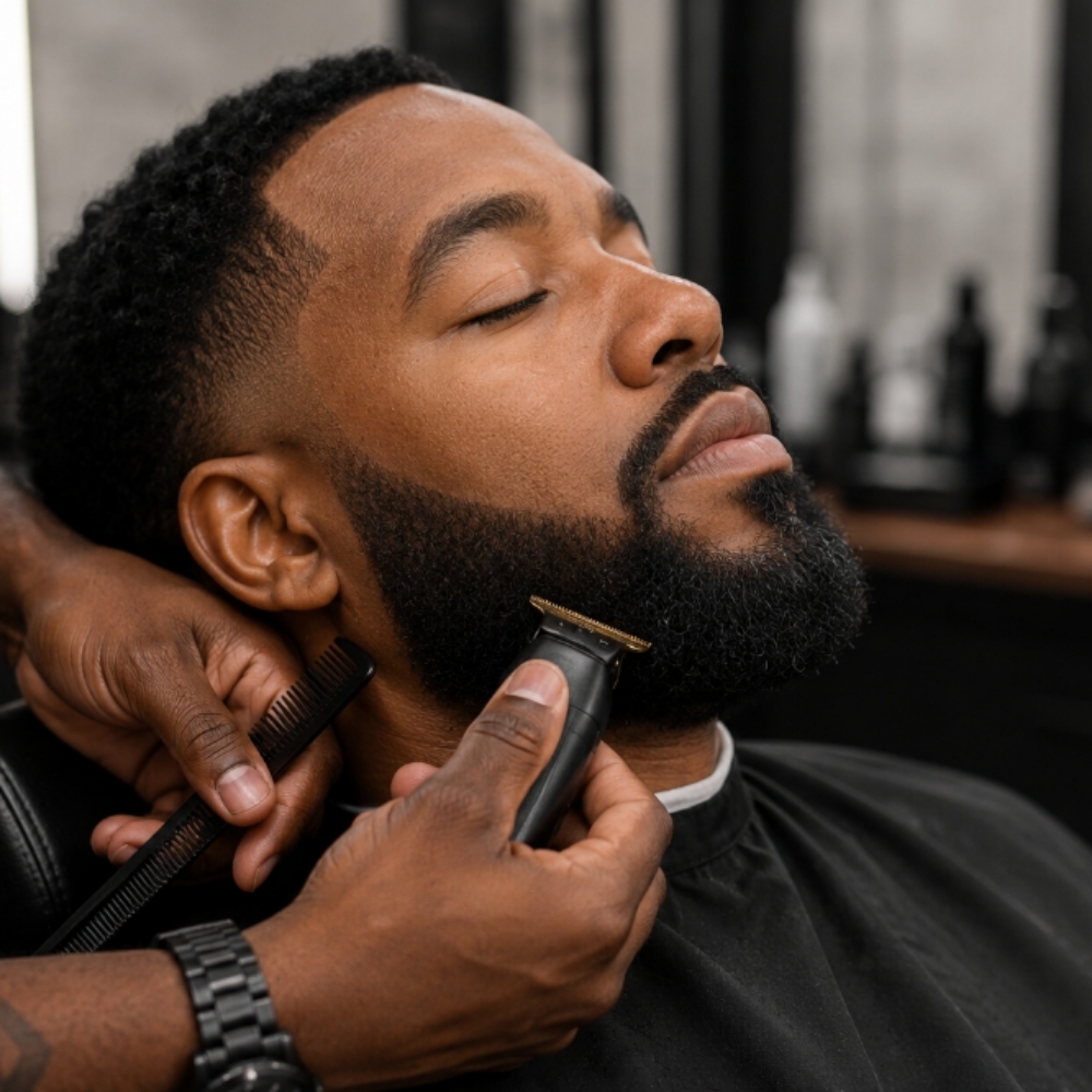 Standard Beard W/ Haircut at Introvert Men's Grooming Lounge in Chandler, AZ