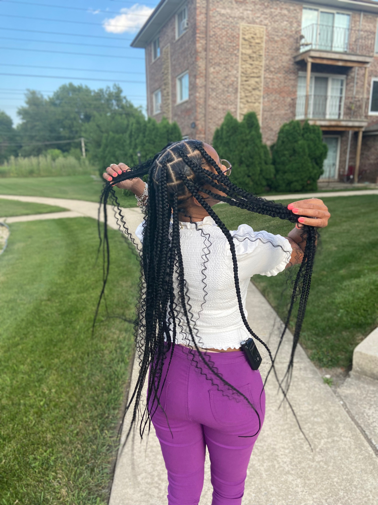 Large Goddess Knotless