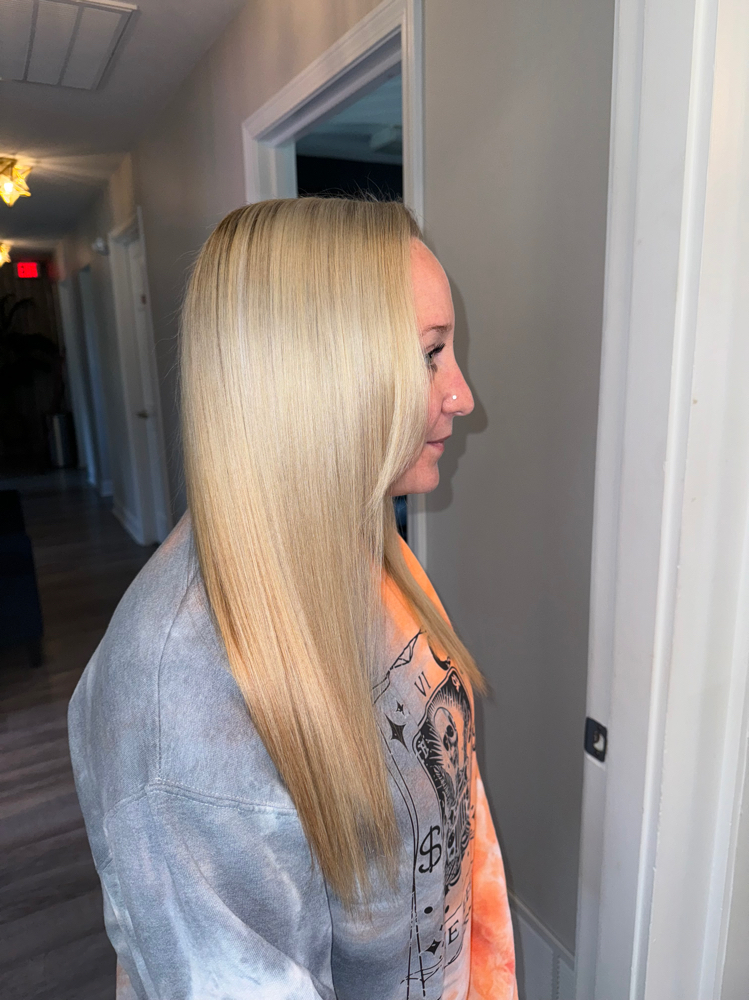 Half Head of Highlights With Gloss