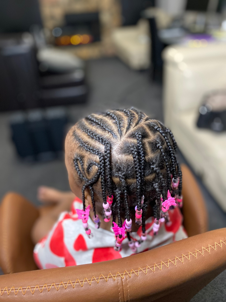 Scalp Braids And Singles With Natural Hair