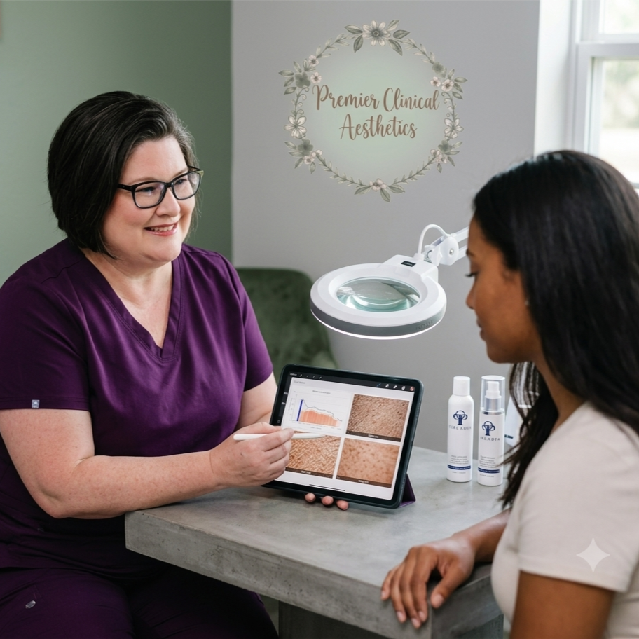 Consultation at Premier Clinical Aesthetics in Ocala, FL