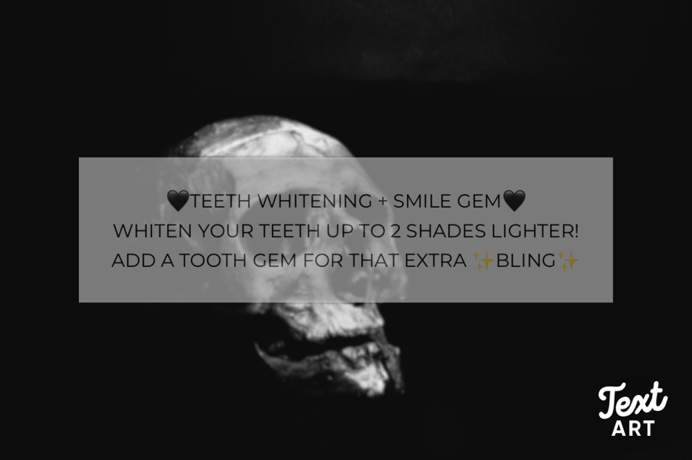 Teeth Whitening + 1 Gem