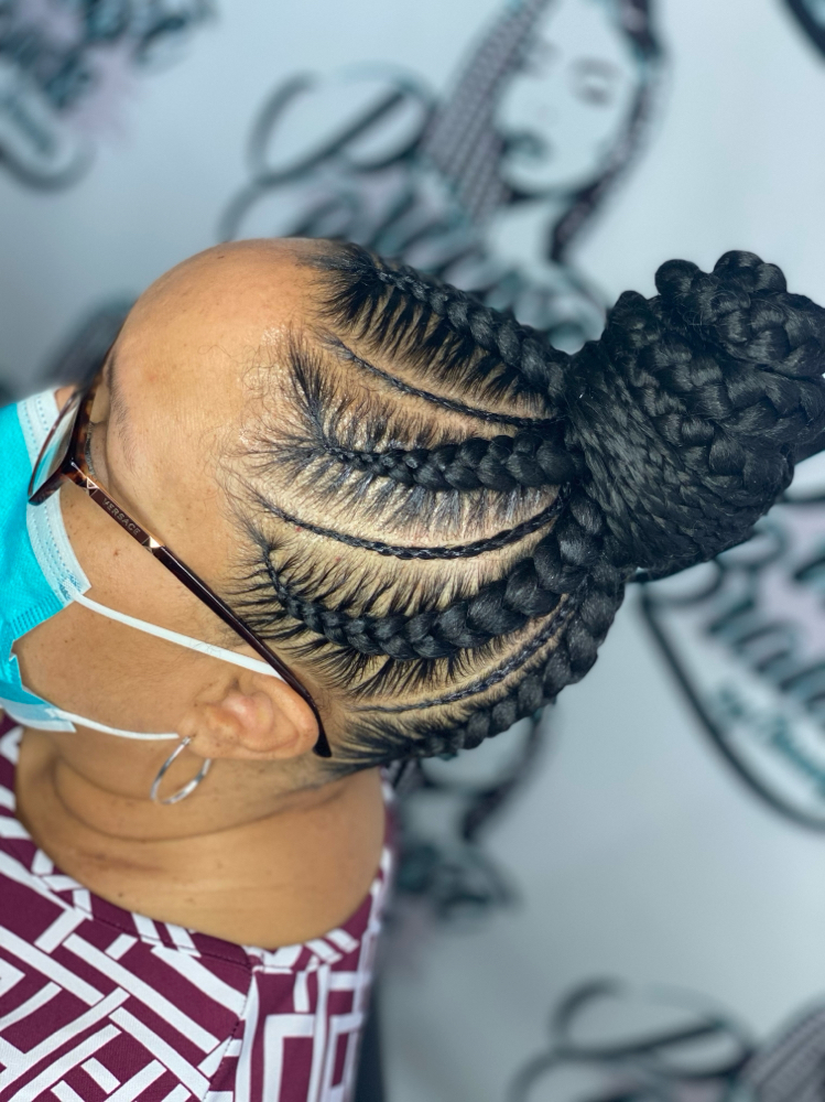 Large Feed In Ponytail