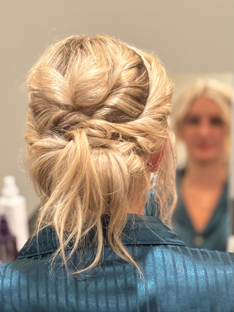 Special occasion hair trial