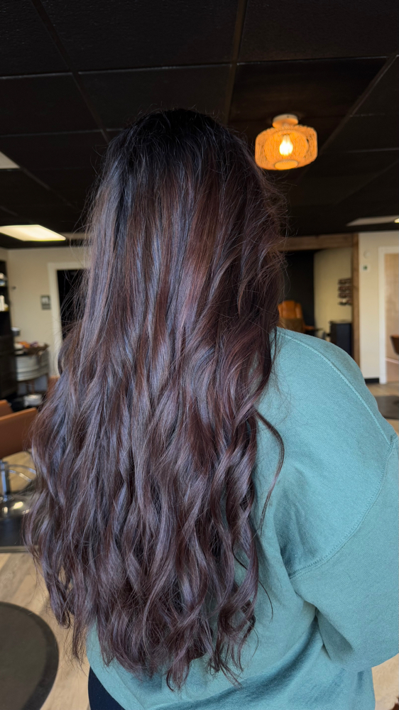 Root touch up with Gloss