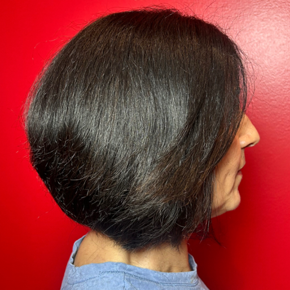 Woman Haircut at HairGlambyLea in Aliso Viejo, CA