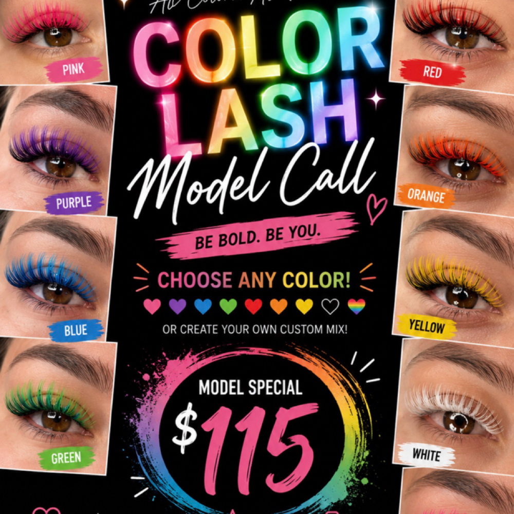 Lash Model Call at Baby Cakes Beauty in Gresham, OR