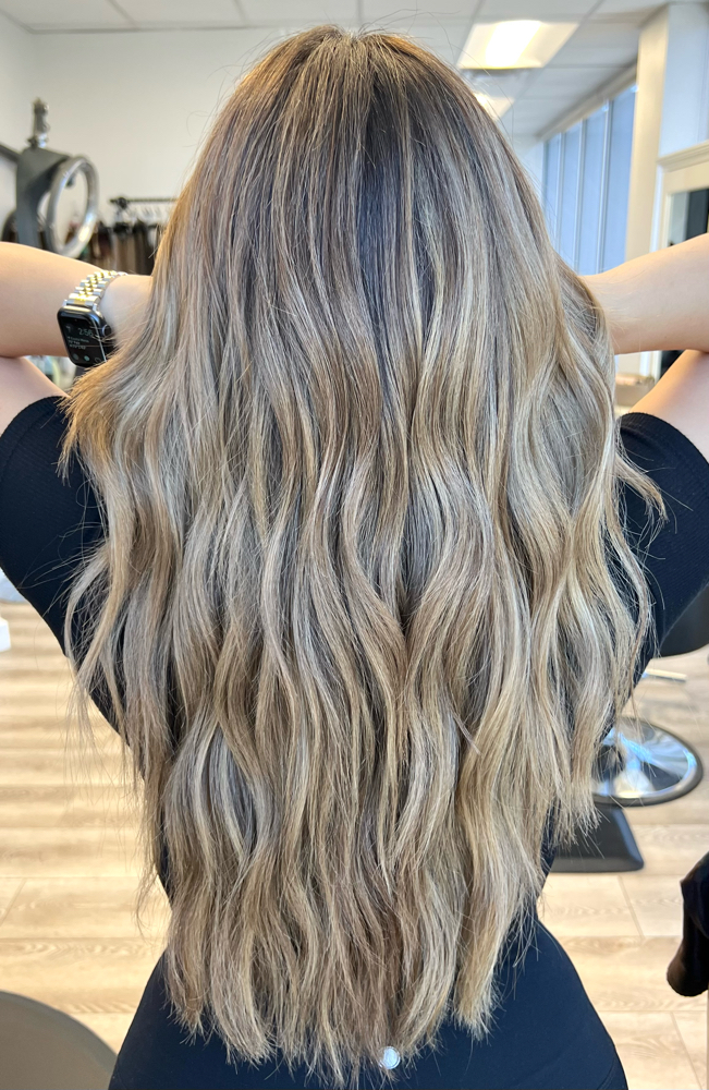 Balayage Highlight + Root Color