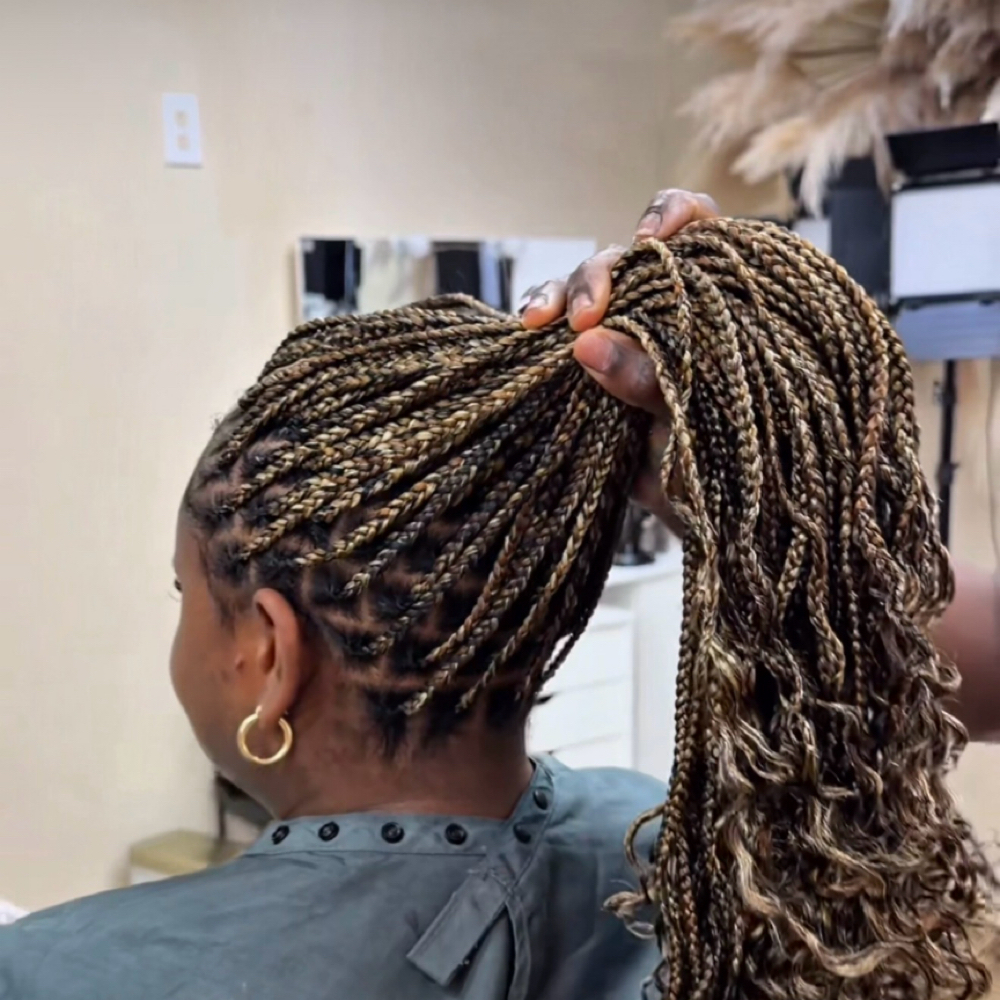 Knotless Braids (small) at Freshly Styled in Indianapolis, IN