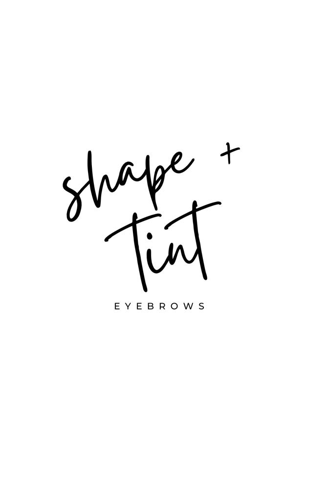 Eyebrow Shape + Tint