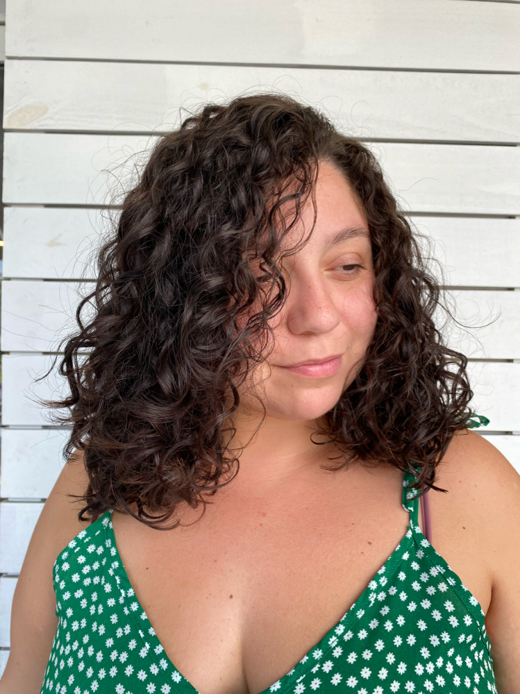 Curly Haircut + Diffuse