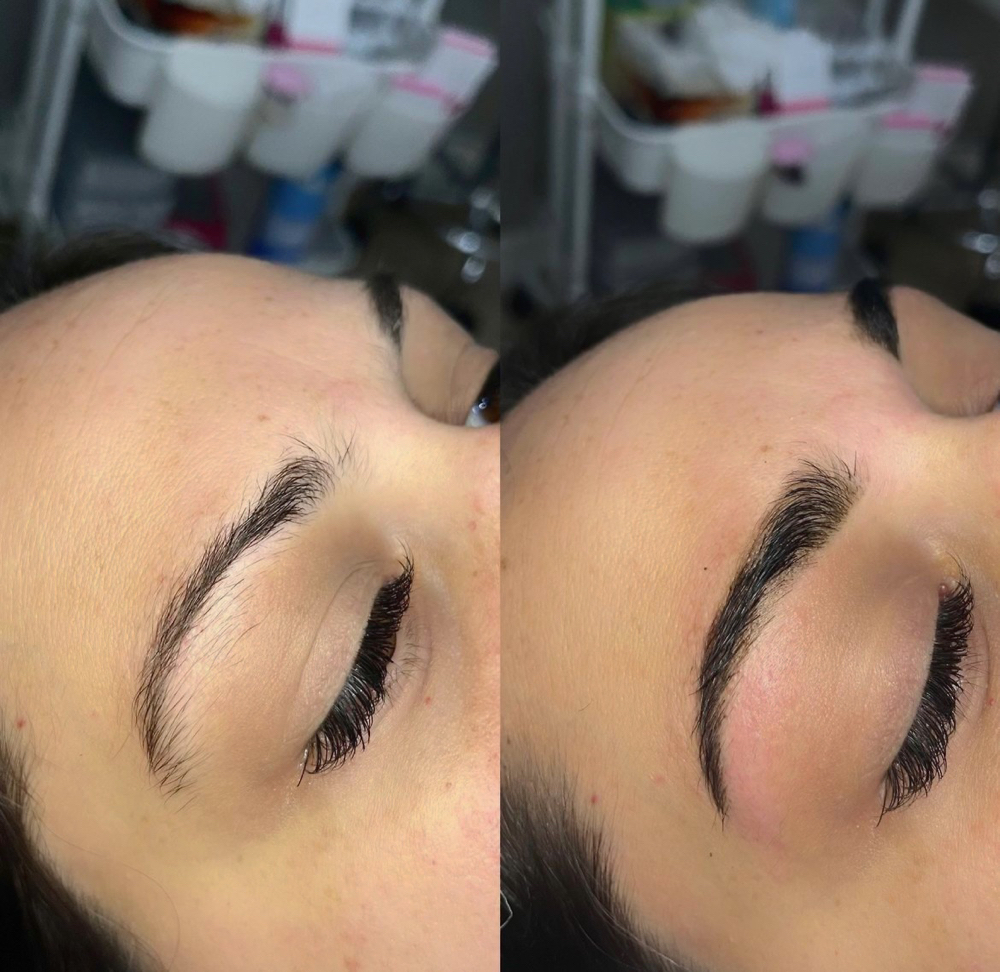 Brow Henna With Brow Wax