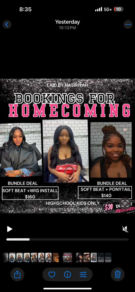 HOMECOMING DEAL at Laid by Nasiriyah in Cartersville, GA