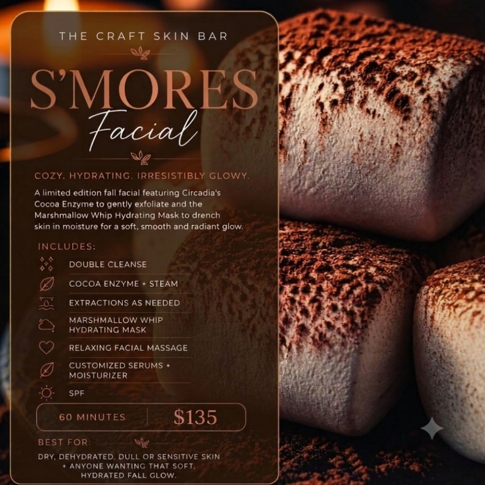 S'mores Facial at The Craft Skin Bar in Chandler, AZ