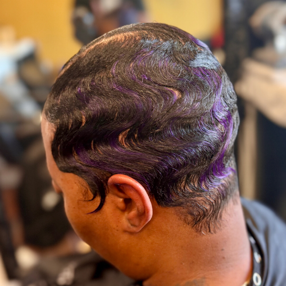 Finger Waves at The edge beauty concept salon ny in Massapaqua, NY