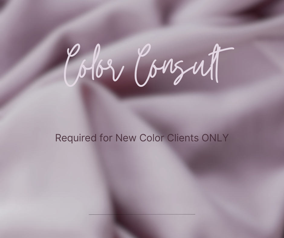 Color Consult Required (New Client)