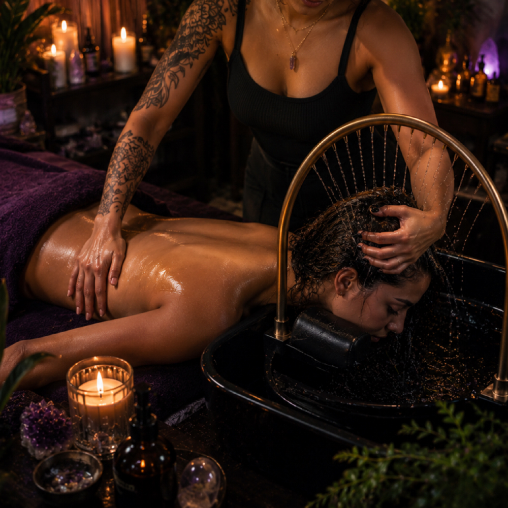 HeadSpa & Facial & Body Treatment at Amethyst Spa in Omaha, NE