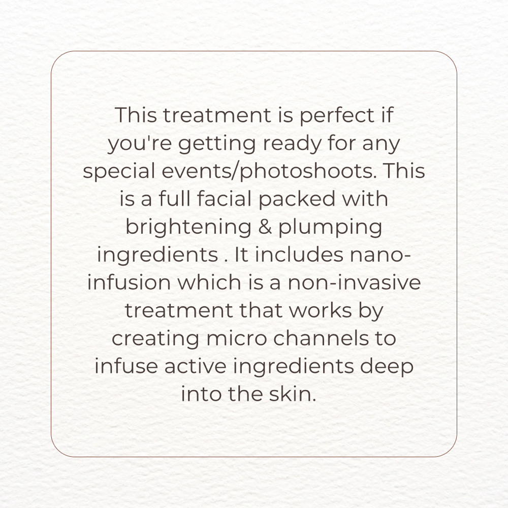 Skn Radiance Facial (Nano-Infusion)