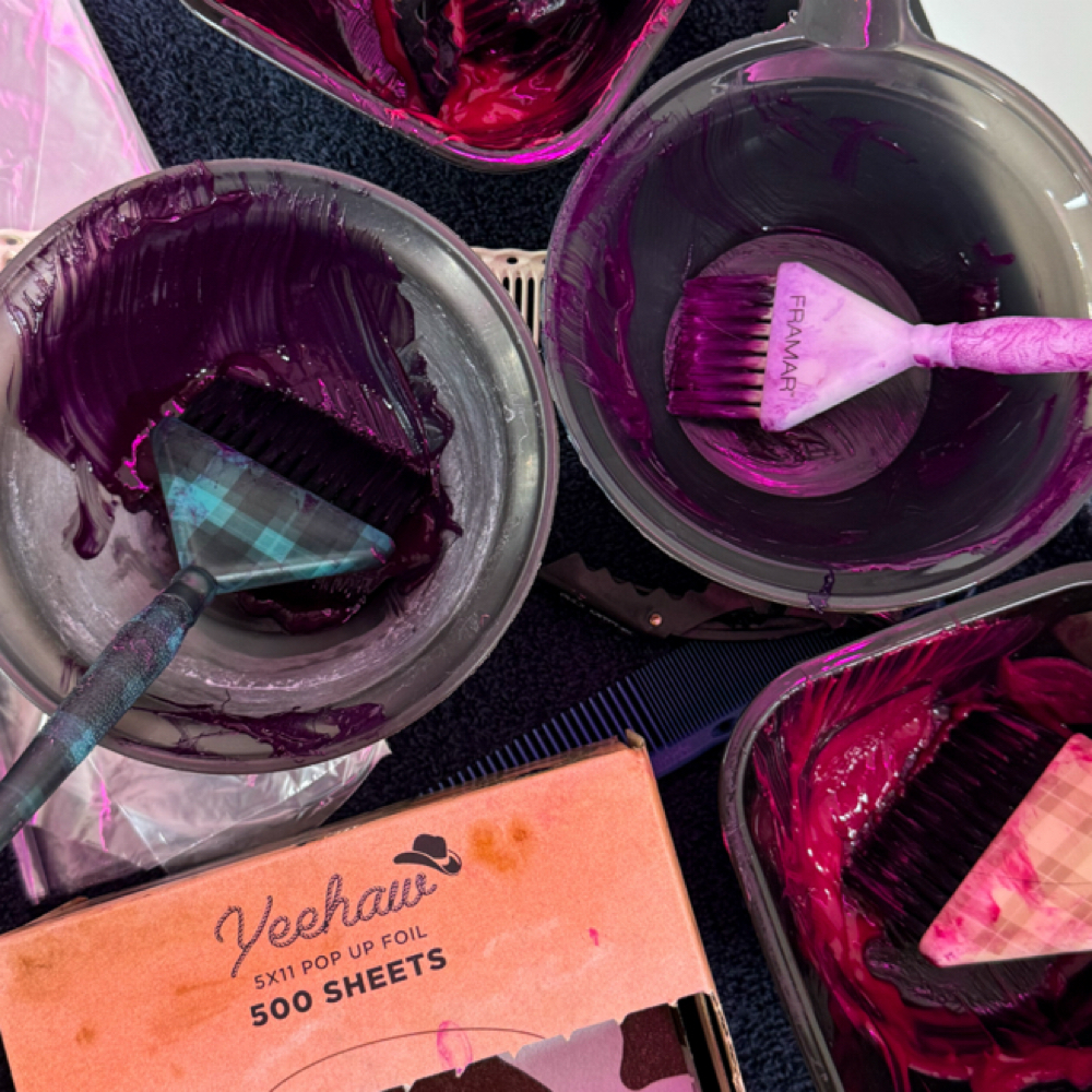 I HAVE NO CLUE BUT I NEED COLOR at Regan Mae Beauty in Huntington Beach, CA