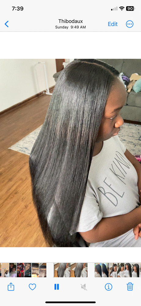 Traditional Sew In