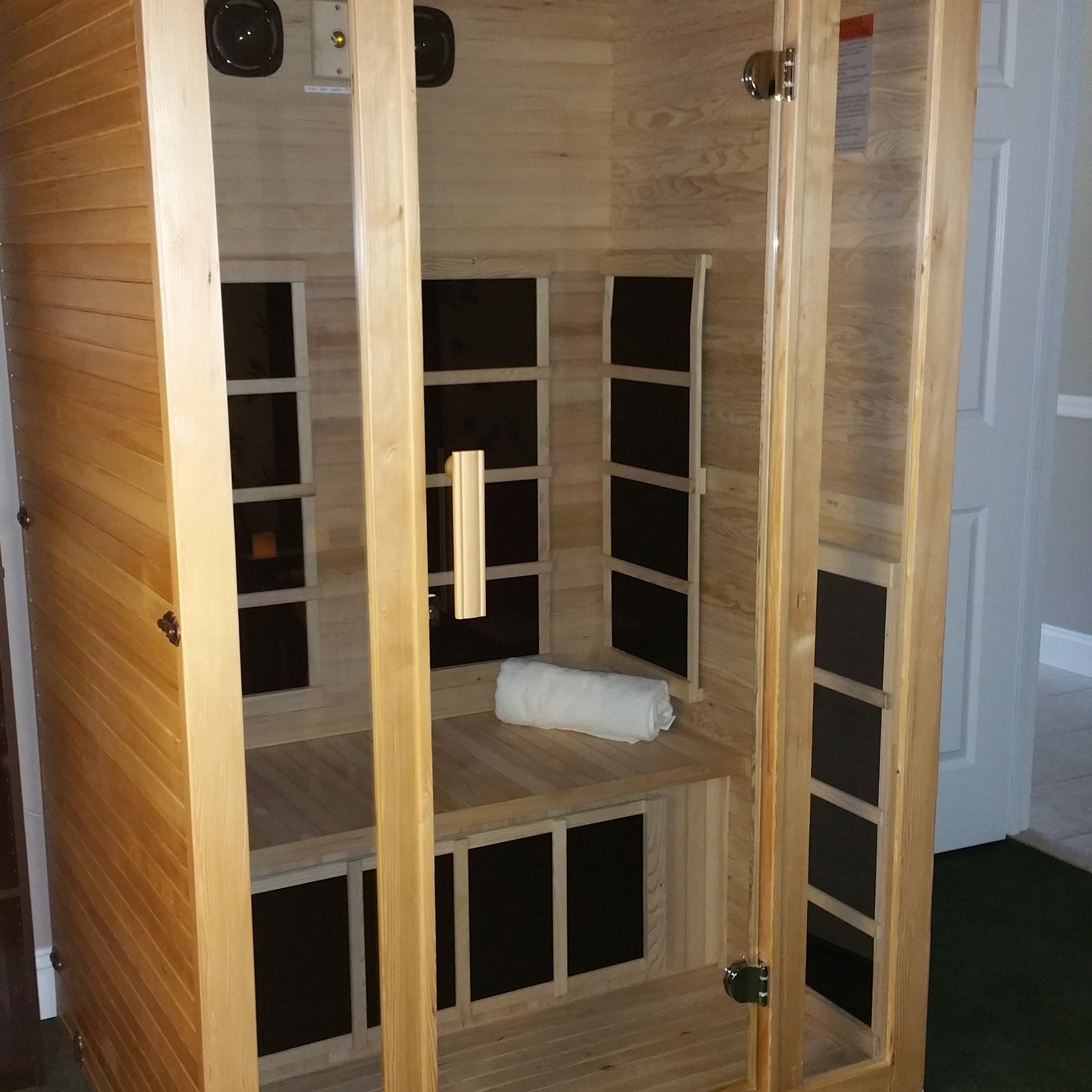 Infared  Sauna at Cleansing Waters Colonics in Fort Mill, SC