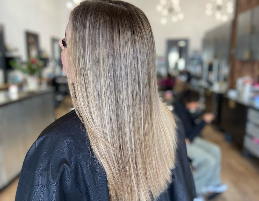 Full Custom Blonding at Ashley Sanchez in Tracy, CA