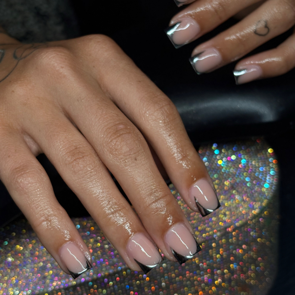 French Tip Friday at Nails by Nici in Plainfield, IN