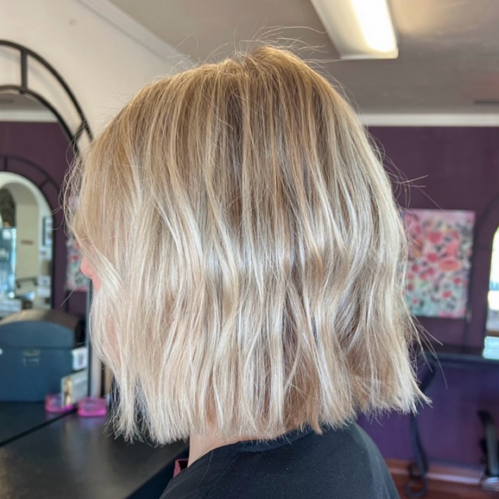 Hairline Blonding at Adrianna Klingenstein in Torrance, CA