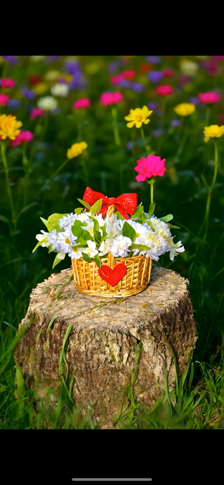 Basket Bouquet