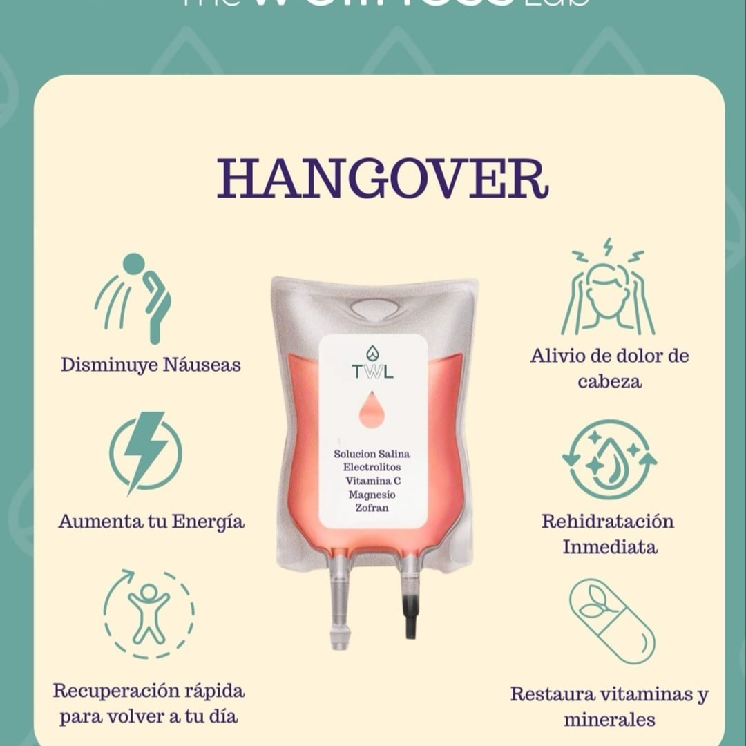 Hangover at The Wellness Lab PR in Carolina, PR
