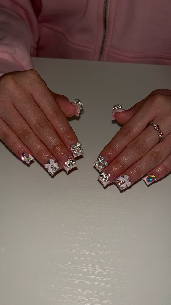Short acrylic fill