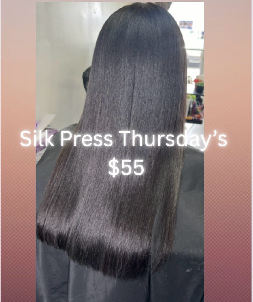 Silk Press Thursday’s at DA Hair Artistry in Westerville, OH