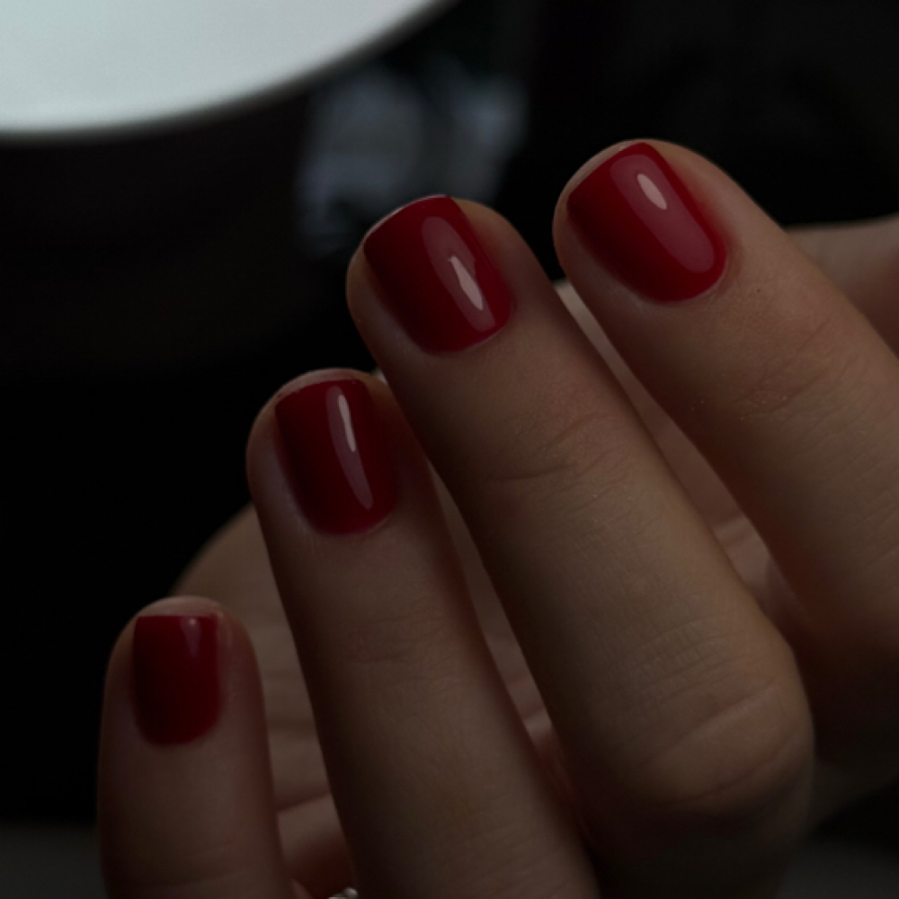 New Client Russian Manicure at Bombshell Nails in Bakersfield, CA