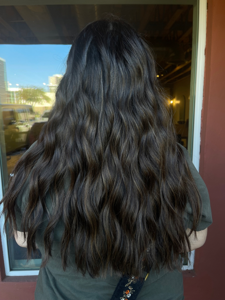 Refresh toner/gloss & Blowdry