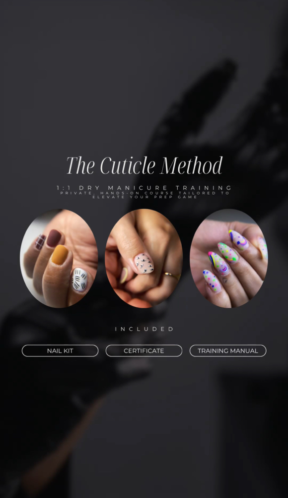 The Cuticle Method Course at Glazed By Nori in Nashville, TN