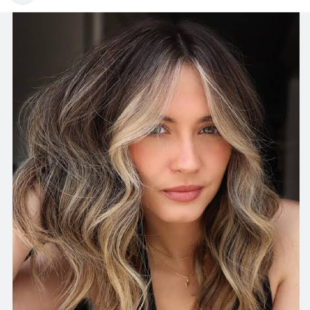 Face Framing Highlights at The Salon USC Village in Los Angeles, CA