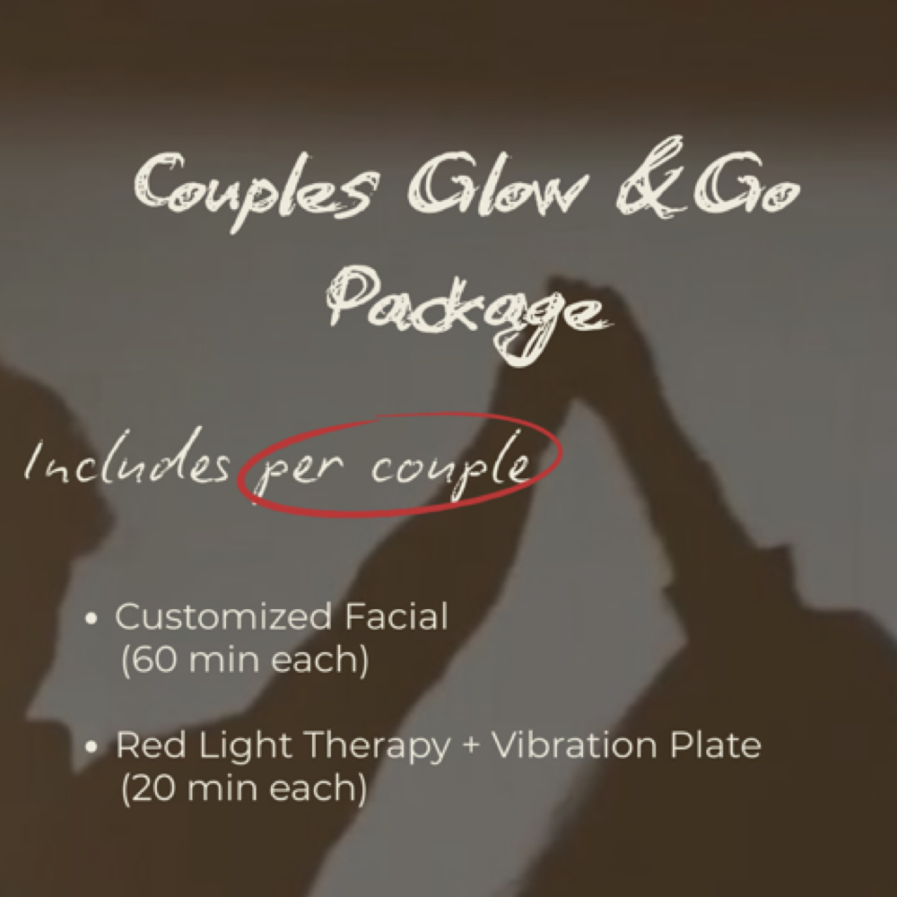 Couples Glow & Go package