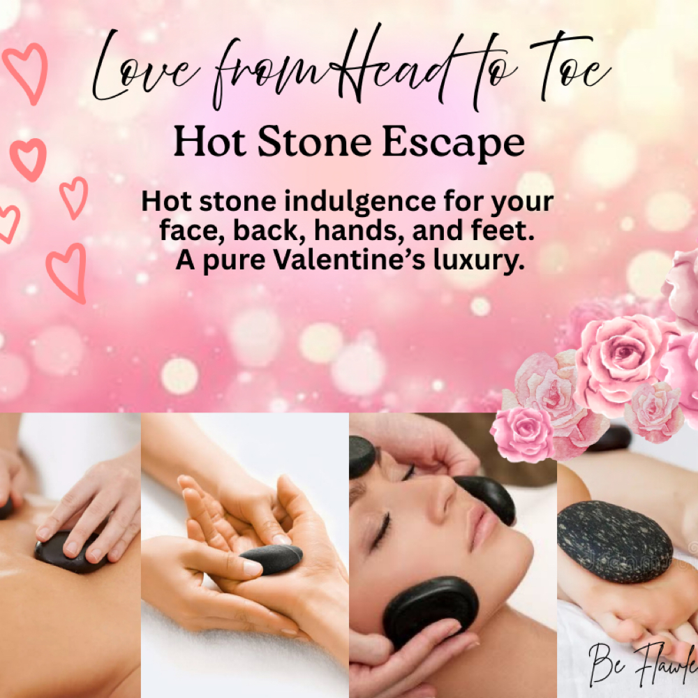 Valentines Hot Stone Experience