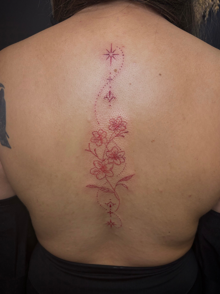 Spine Tattoo