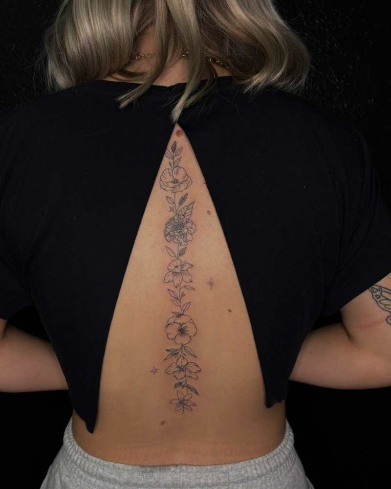 Spine Tattoo