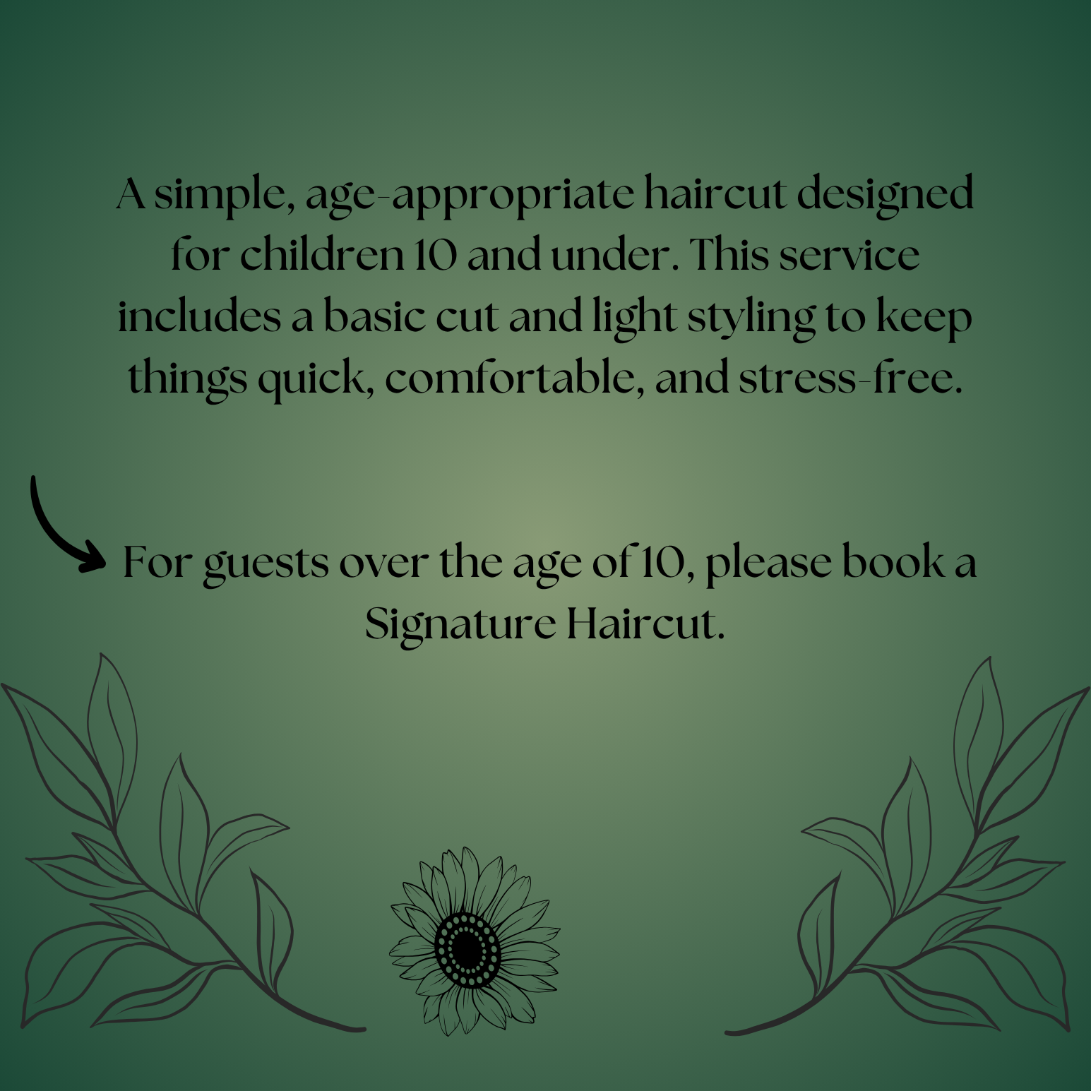 Kids Haircut (10 & Under) at Arcadia Grace Salon in Greenwood, IN