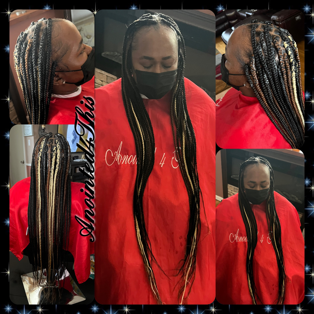 Medium Xtra Long Boxbraids