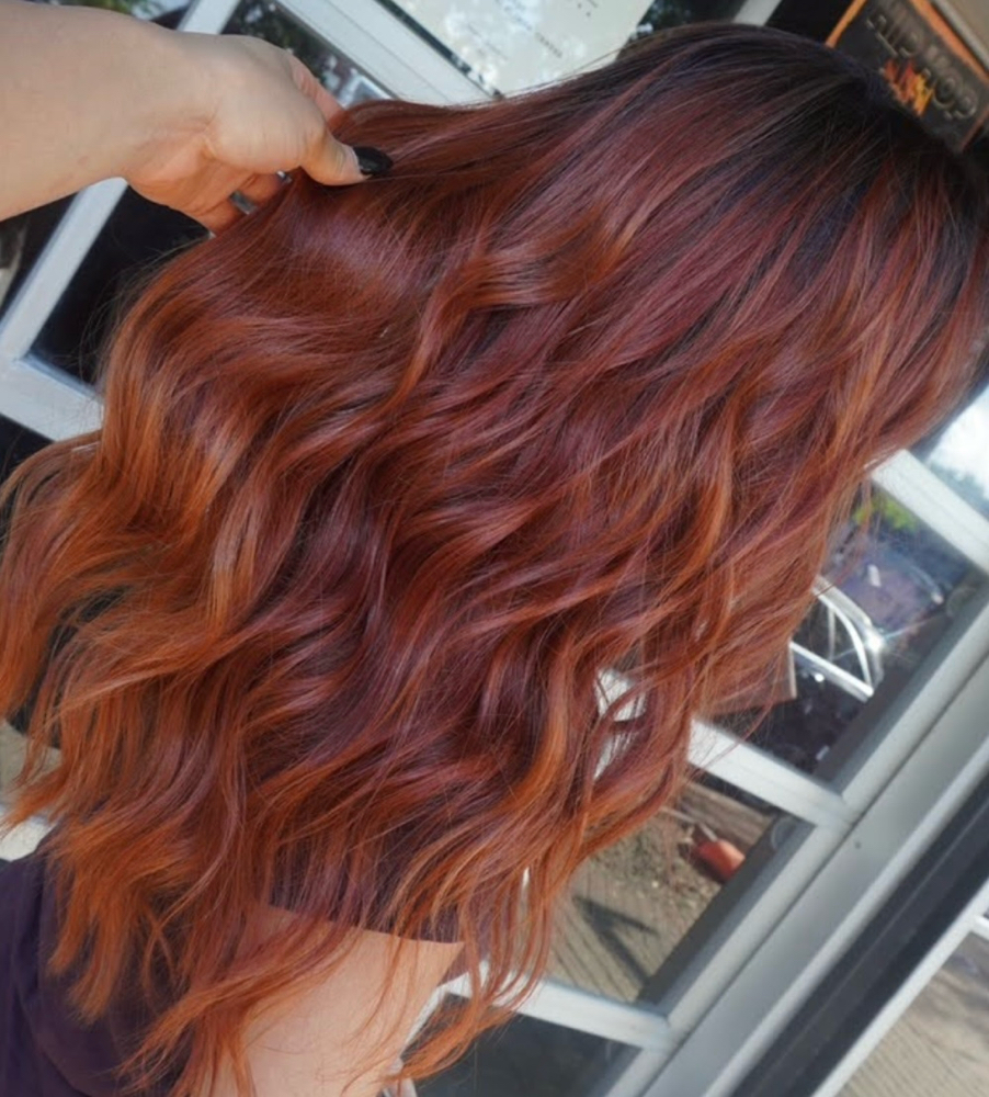 Custom Full Color and Blow-Dry